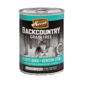 Merrick Backcountry Hearty Duck & Venison Stew Canned Dog Food
